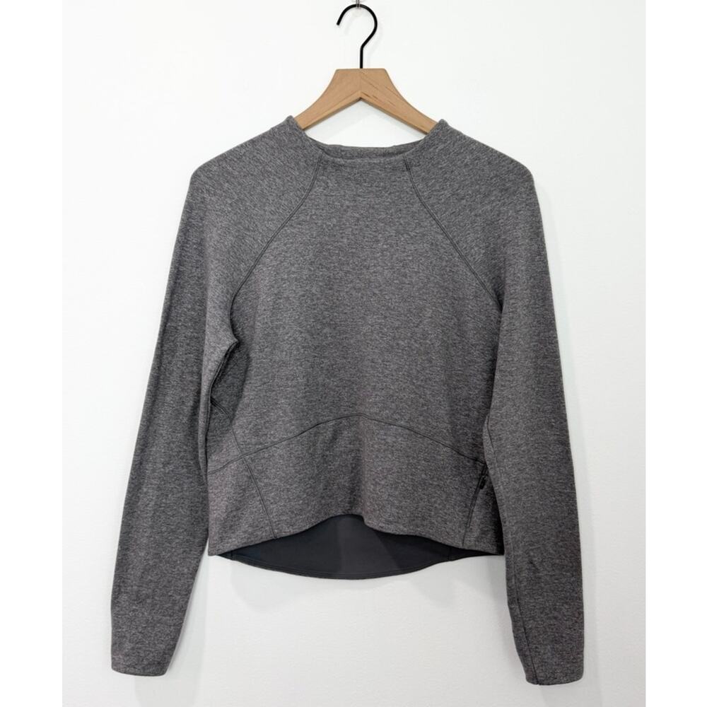 Lululemon Hill And Valley Mock Neck Top
Heathered Slate Size 10 - Picture 3 of 7